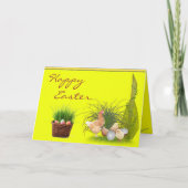 ハッピーイースターカード シーズンカード (正面)