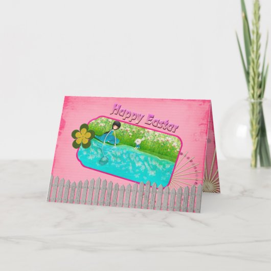 ハッピーイースターカード シーズンカード (正面)