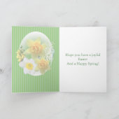 ハッピーイースターカード シーズンカード (内部)