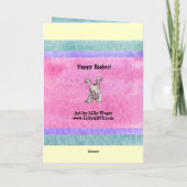 ハッピーイースターカード シーズンカード (裏面)