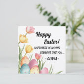ハッピーイースターカード、ハッピー春の花 シーズンカード (スタンド正面)