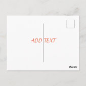 ハッピーイースターカード ポストカード (裏面)