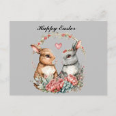 ハッピーイースターカード ポストカード (正面)