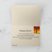 ハッピーイースターカード – 信仰 シーズンカード (内部)