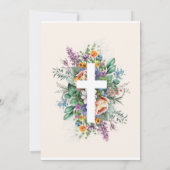 ハッピーイースターカード 招待状 (裏面)