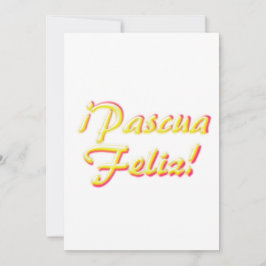 ハッピーイースターカード 招待状