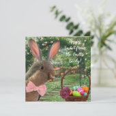 ハッピーイースターカード 招待状 (スタンド正面)