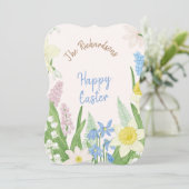 ハッピーイースターカード 招待状 (スタンド正面)