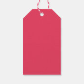 ハッピーイースターガーリーチクスクピンク ギフトタグ (裏面)