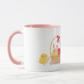 ハッピーイースターガーリーチクスクピンク マグカップ (左)