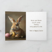 ハッピーイースターキュートバニー特別孫 シーズンカード (内部)