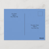 ハッピーイースターキリストが青い海写真を復活 ポストカード (裏面)