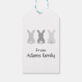 ハッピーイースターギフトラベル ギフトタグ (裏面)