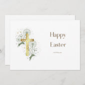 ハッピーイースタークリスチャンカード シーズンカード (正面/裏面)