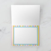 ハッピーイースタークリスチャン聖なる書物、 経典聖句カード空白の- シーズンカード (内部)