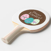 ハッピーイースタークリップアート 卓球ラケット (正面アングル)