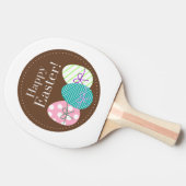 ハッピーイースタークリップアート 卓球ラケット (横)