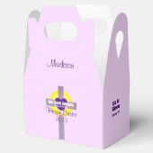 ハッピーイースタークロスバイブル名前をカスタムする紫 フェイバーボックス (オープン)