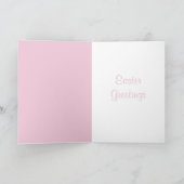 ハッピーイースターグリーティングカード シーズンカード (内部)