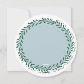 ハッピーイースターグリーティングカード シーズンカード (裏面)