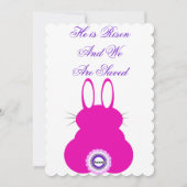 ハッピーイースターグリーティングカード シーズンカード (裏面)