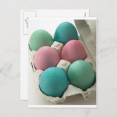 ハッピーイースターグリーティングカード シーズンポストカード (正面/裏面)