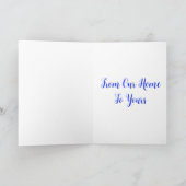 ハッピーイースターコテージ – 私たちの家からあなたの家へ シーズンカード (内部)