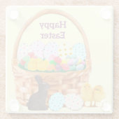 ハッピーイースターコースター ガラスコースター (裏面)