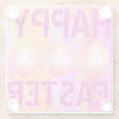 ハッピーイースターコースター ガラスコースター (裏面)