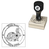 ハッピーイースターゴム ラバースタンプ (押印)