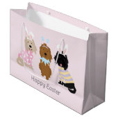 ハッピーイースターゴルデンドルドッグス ラージペーパーバッグ (正面アングル)