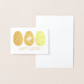 ハッピーイースターゴールデンエッグ狩りチョコレートエッグ 箔カード (ディスプレー)