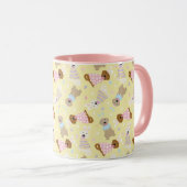 ハッピーイースターゴールデンレトリバードッグ マグカップ (正面右)