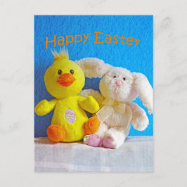 ハッピーイースターシック+バニー シーズンポストカード