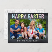 ハッピーイースターシャルボード写真 ポストカード (正面/裏面)