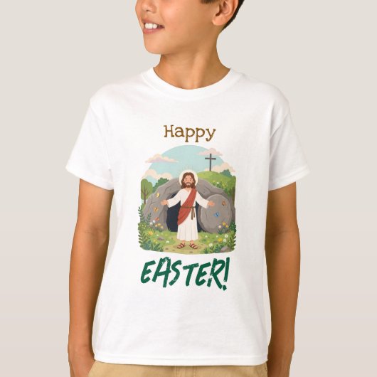 ハッピーイースターシーズン 良い週末を 金曜日 Tシャツ (正面)