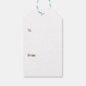 ハッピーイースターシーズー（犬）ズドッグ ギフトタグ (裏面)