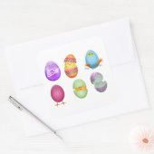 ハッピーイースターシール スクエアシール (封筒)