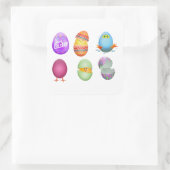 ハッピーイースターシール スクエアシール (バッグ)