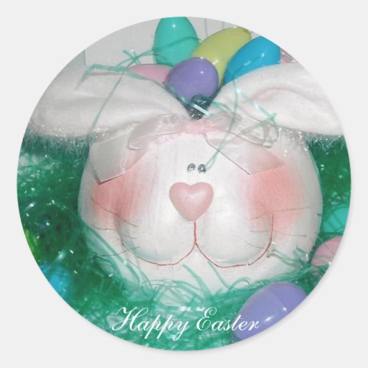 ハッピーイースターシール ラウンドシール (正面)
