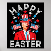 ハッピーイースタージョーバイデン氏7月4日メモリアルインデペ ポスター (正面)