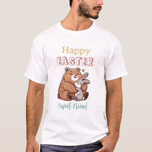 ハッピーイースタースイートフレンド Tシャツ (正面)