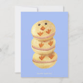 ハッピーイースタースウィートシックマカロンホリデーカード シーズンカード (正面)