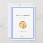 ハッピーイースタースウィートシックマカロンホリデーカード シーズンカード (裏面)