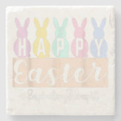 ハッピーイースターストーンコースター| Lover Stone Coaster ストーンコースター (正面)