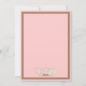 ハッピーイースタースプリングタイムフォトカード シーズンカード (裏面)