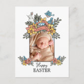ハッピーイースタースプリングタイム写真 シーズンポストカード (正面)