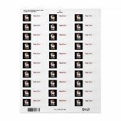 ハッピーイースタースロス&ラマ住所 シール (フルシート)