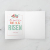 ハッピーイースタースース&ラマのホリデーカード シーズンカード (内部)