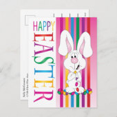 ハッピーイースターゼリービーンバニー シーズンポストカード (正面/裏面)
